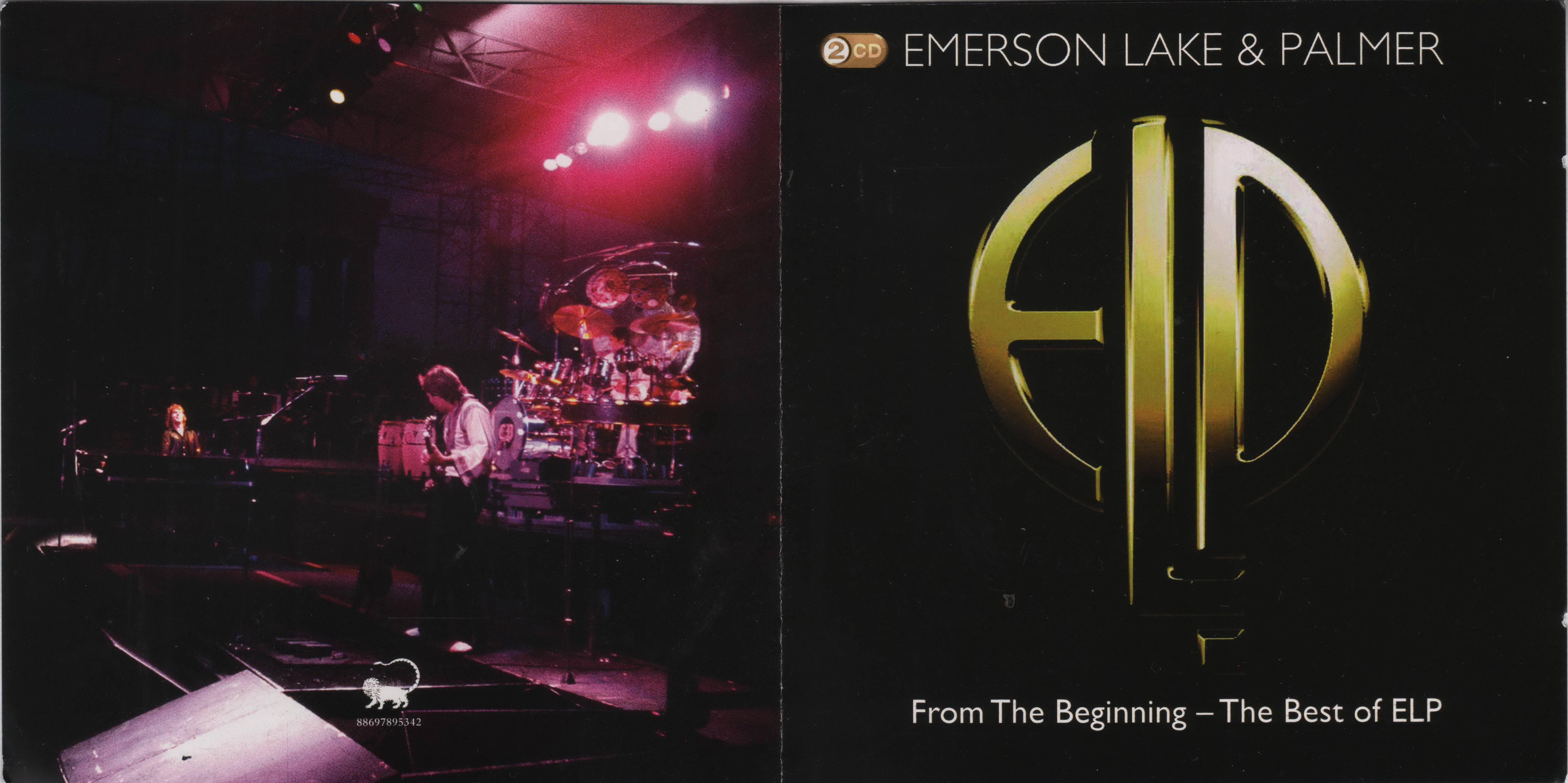 Emerson, Lake and Palmer From The Beginning The Best Of ELP : Front